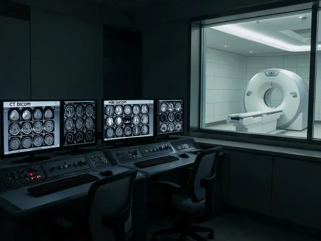 Radiology control room