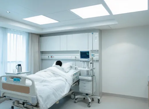 Patient room LED lighting